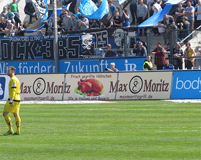Bandenwerbung FSV Frankfurt